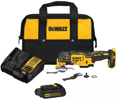 DEWALT XR 20V Cordless Brushless 3-Speed Oscillating Tool Kit