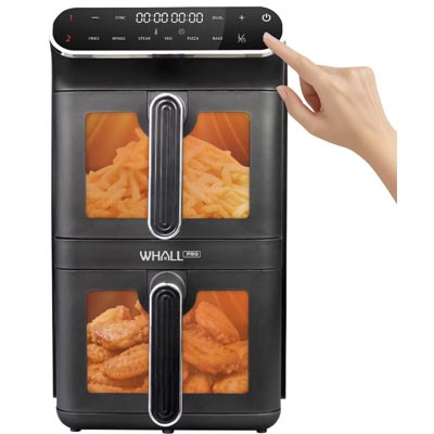 Whallpro 12qt 2-Basket Air Fryer