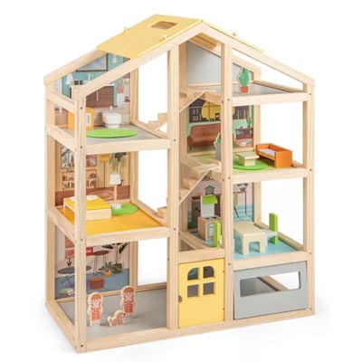 Macy's Wooden Dollhouse