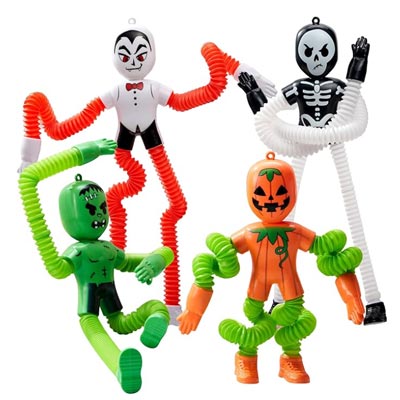 JOYIN Halloween Sensory Stretchy Fidget Toys, Stress Relief Telescopic Pop Tube Toys