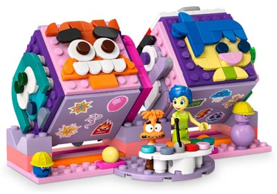 LEGO Disney Inside Out 2 Mood Cubes from Pixar 43248