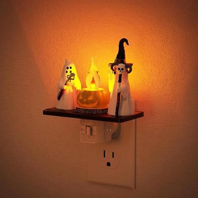 JandCase Halloween LED Wall Plug Night Light (various)