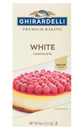 Ghirardelli Premium White Chocolate Baking Bar