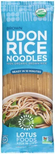 Lotus Foods Organic Brown Udon Rice Noodles
