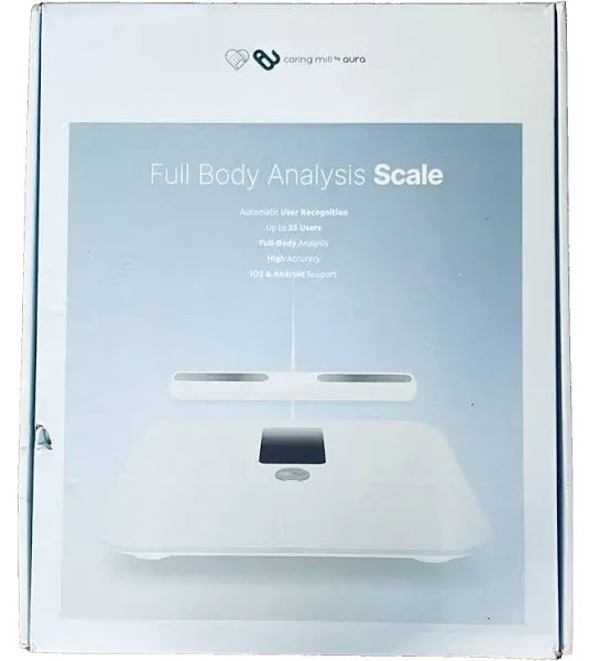 Caring Mill by Aura Full Body Analysis Scale