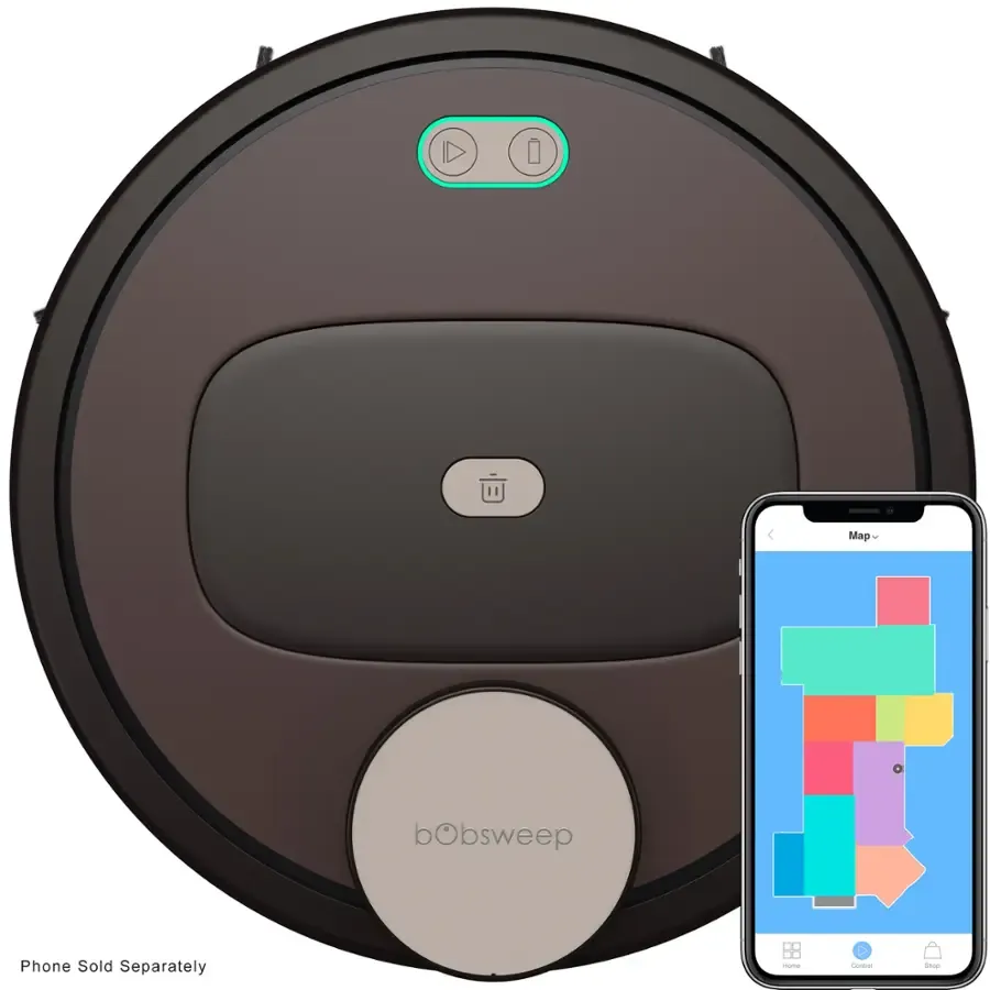 bObsweep PetHair Appetite Wi-Fi Connected Robot Vacuum and Mop