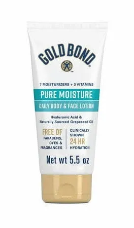 Gold Bond Pure Moisture Daily Body & Face Lotion
