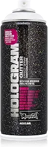 Montana Cans Montana Effect 400 ml Hologram Glitter Color, Clear Spray Paint