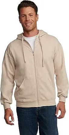 Fruit of the Loom Eversoft Fleece Hoodies, Pullover & Full Zip, Moisture Wicking & Breathable, Sizes S-4x