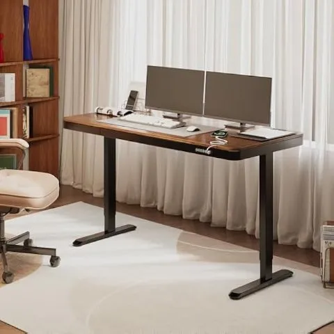 FLEXISPOT 55" Electric Standing Desk with Drawers