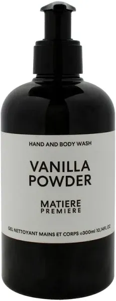 Matiere Premiere - Hand and Body Wash, 10.14 oz, Unisex, Vanilla Powder