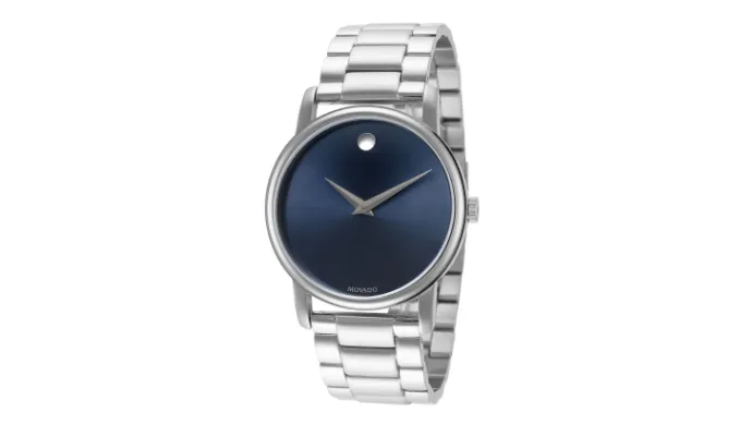 Movado Mens Classic 39mm Quartz Watch 2100015