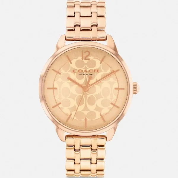 Coach Olivia Rose Gold Watch