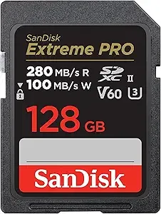 SanDisk Extreme PRO SDXC UHS-II Memory Card SDSDXEP