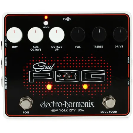 Sweetwater: Electro-Harmonix Soul POG Polyphonic Octave Generator and Overdrive Pedal $129.90 & More + Free Shipping