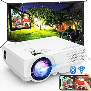 Nisoo Wifi & Bluetooth Mini Projector