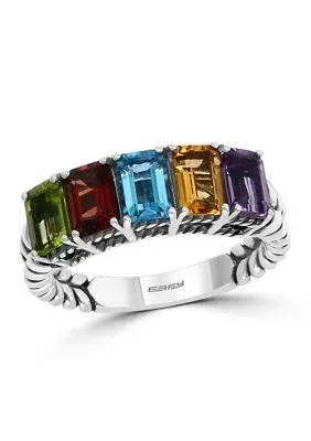 Effy Sterling Silver Multi-Gemstone Statement Ring