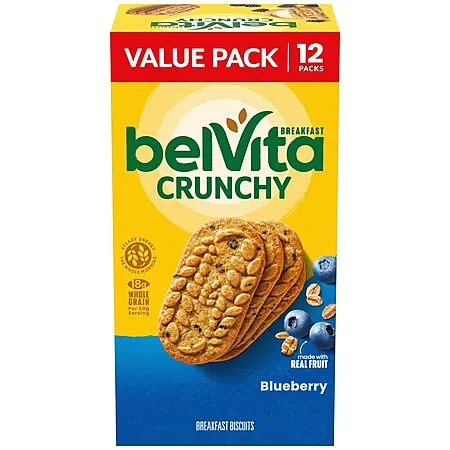 Prime Accounts: 12-Ct 1.76-oz BelVita Breakfast Biscuits (Blueberry or Golden Oat)