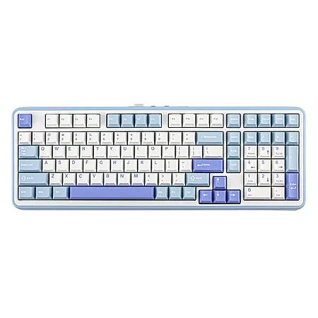 EPOMAKER TH99 Tri-Mode Wireless RGB Mechanical Keyboard (Blue/White)