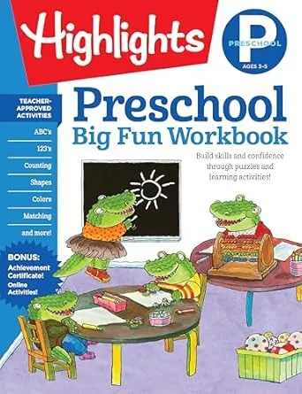 Highlights Big Fun Workbooks for Back to School: Second Grade Big Fun Workbook $7.80 & More + Free Shipping