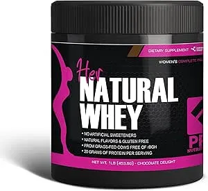 Whey - Protein Powder for Women, 16 Ounces (Pack of 1), Chocolate Delight