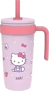 18-oz Zak Designs Disney Princess Fairway Stainless Steel Travel Tumbler w/ Silicone Straw (Hello Kitty or Disney Princess) $11.64 + Free Shipping w/ Prime or on $35+