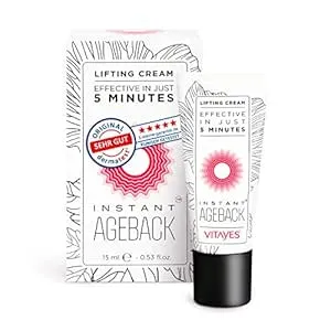 VITAYES - Instant Ageback Lifting Cream, 0.52 Oz, Dark Circle Bags Under Eye Remover, Anti Wrinkle