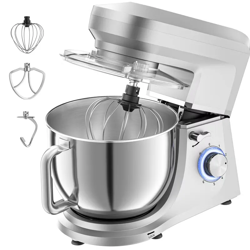 Sugift 7.5qt 6-Speed Electric Stand Mixer