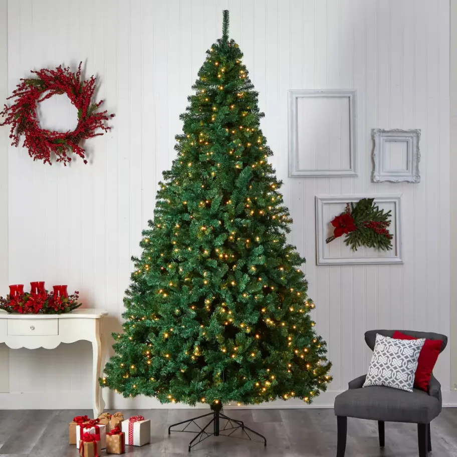 10ft. Pre-Lit Northern Tip Tree w/ Clear LED Lights