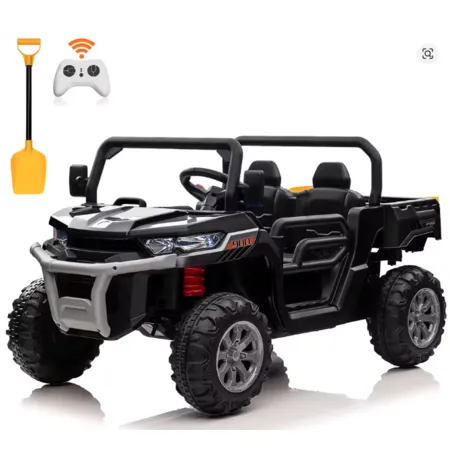 24V Joyracer Kids' 2 Seater UTV Electric 4 Wheeler Dump Truck w/ 2.4G Remote and Bluetooth Music (4 Colors) $195.54 + Free Shipping