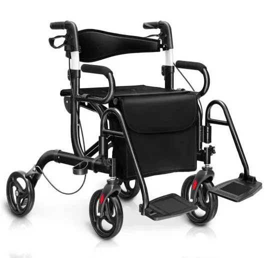 Costway Folding Rollator Walker