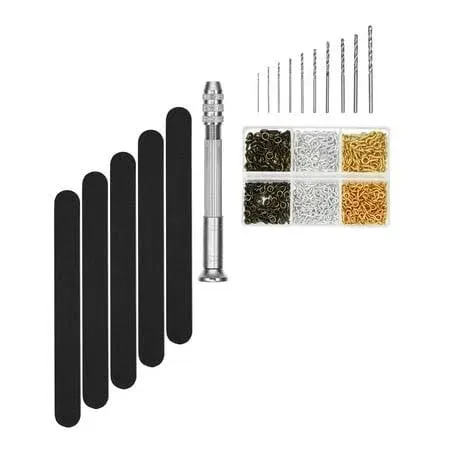 Resin Casting Molds Vise Hand Drill Set