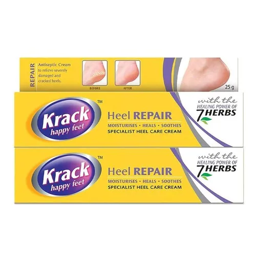Krack Heel Repair Ayurvedic Foot Care Cream 25 Gm Pack Of 2