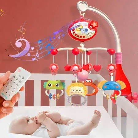 Crewear Crib Mobile with Music and Lights
