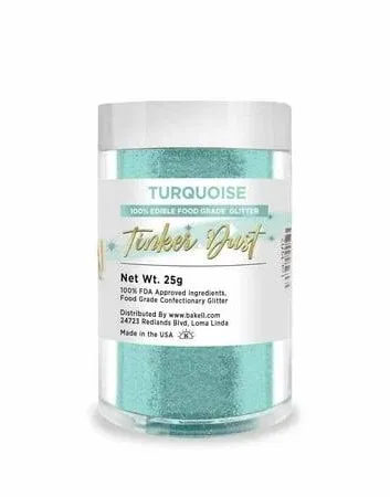 Bakell Tinker Dust Turquoise Edible Cake Glitter