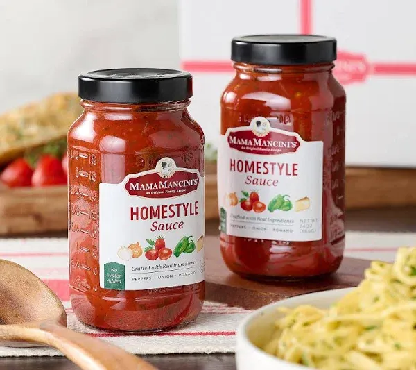 Mama Mancini's 24oz Italian or Mushroom Jar sauce