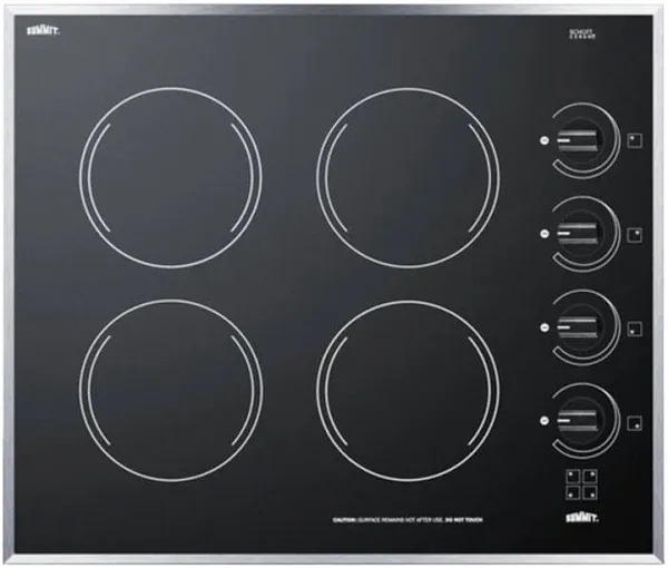 Summit 24" Electric Cooktop CR424