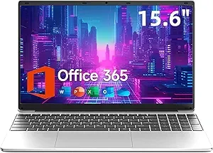 15.6 Inch Laptop with Office 365