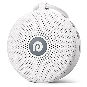 Dreamegg Portable Rechargeable White Noise Machine (White)