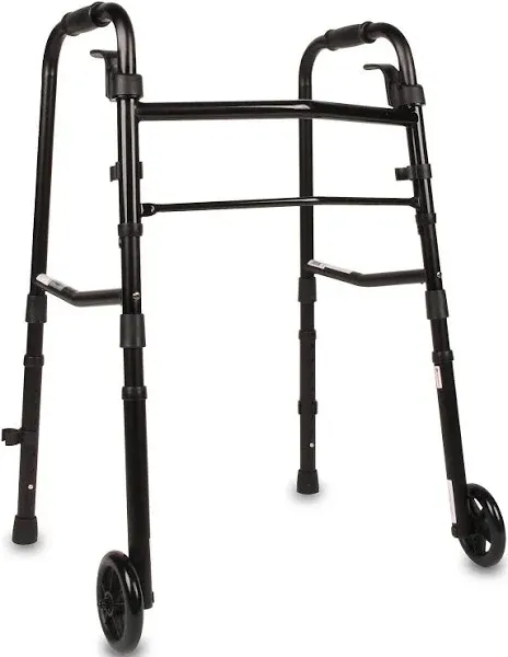 Equate Folding Walker with Wheels