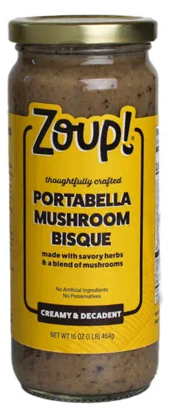Zoup Good Really Bisque Mushroom Portabella Pack of 6